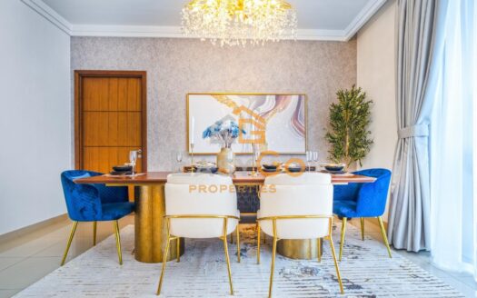 شقة فاخرة مفروشة | غرفتان نوم | إطلالة على برج خليفة