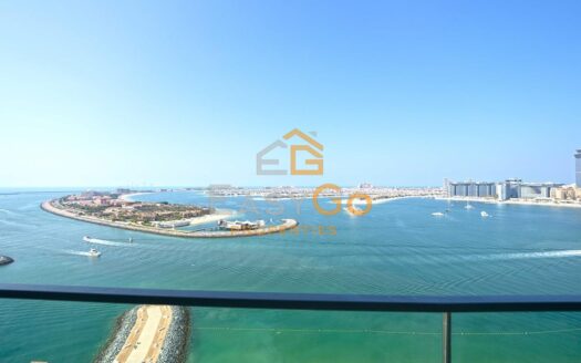 Full Palm View | Luxury Furnishing |High Floor