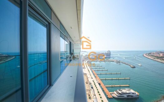 Full Palm View | Luxury Furnishing |High Floor