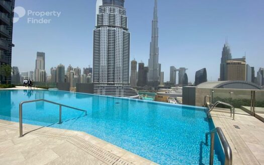 Apartment for rent in Boulevard Point, Downtown Dubai