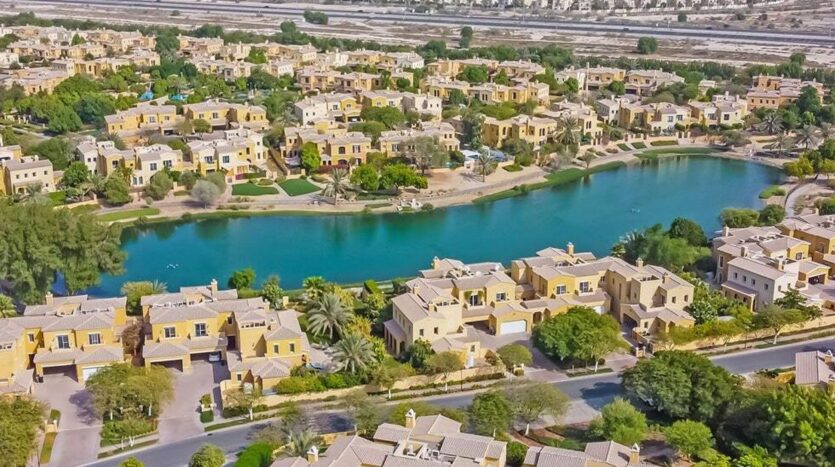 family living in Dubai in Arabian Ranches